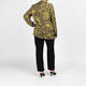 Marina Rinaldi Twill Leaf Print Shirt Green 