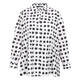Marina Rinaldi Printed Poplin Shirt White 