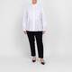 Marina Rinaldi Floral Applique Shirt White 