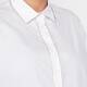 Marina Rinaldi Cotton Shirt Rhinesone Placket White 