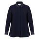 Marina Rinaldi Contrast Stitch Shirt Navy 