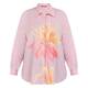 Marina Rinaldi Cotton Poplin Shirt Pink 