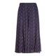 Marina Rinaldi navy print maxi SKIRT