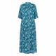 Marina Rinaldi Antique Floral Dress Green 