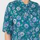 Marina Rinaldi Antique Floral Dress Green 