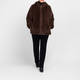 Marina Rinaldi Reversible Faux-Fur Jacket Brown