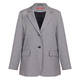 Marina Rinaldi Check Blazer Grey