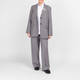 Marina Rinaldi Check Blazer Grey