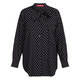 Marina Rinaldi Spot Print Shirt Black