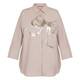 Marina Rinaldi Shirt Foil Bow Beige
