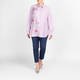 Marina Rinaldi Pure Cotton Embroidered Shirt Lilac