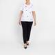 Marina Rinaldi Jewel Cluster T-Shirt White 
