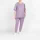 Marina Rinaldi Satin Trim Jogger Lilac 