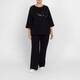 Marina Rinaldi Scuba Top Jewels Black