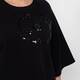 Marina Rinaldi Scuba Top Jewels Black