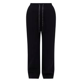 Marina Rinaldi Pull On Velour Trouser Black - Plus Size Collection