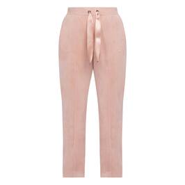 Marina Rinaldi Pull On Velour Trouser Blush Pink - Plus Size Collection