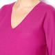 MARINA RINALDI pure wool magenta SWEATER