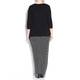 Marina Rinaldi Black double hem SWEATER