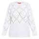 Marina Rinaldi Wool Blend Sweater White