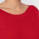 Marina Rinaldi Boatneck Cotton Mix Sweater Red 