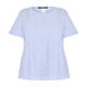 Marina Rinaldi Rhinestone Embellished T-Shirt Sky Blue 