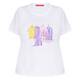 Marina Rinaldi Fashionable Print T-Shirt White