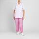 Marina Rinaldi Lyocell Satin Trousers Rose Pink