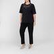 Marina Rinaldi Triacetate Trouser Slim Fit Black