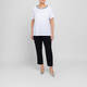 Marina Rinaldi Jewel Collar T-Shirt White 