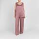 Marina Rinaldi Envers Satin Pull-On Trousers Pink