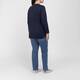 Marina Rinaldi Cotton Jersey Top Navy