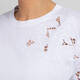 Marina Rinaldi Embroidered T-Shirt White 