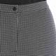 Marina Rinaldi monochrome micro-check jersey TROUSERS