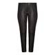 Marina Rinaldi black leather look TROUSERS