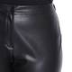 Marina Rinaldi black leather look TROUSERS