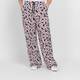 Marina Rinaldi Daisy Print Trousers Navy 