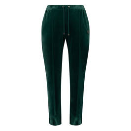 Marina Rinaldi Chenille Trousers Green  - Plus Size Collection