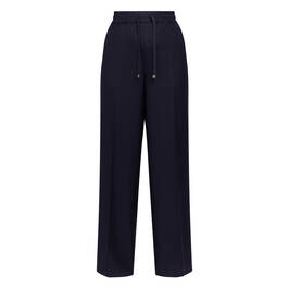 Marina Rinaldi Viscose Twill Trousers Navy  - Plus Size Collection