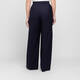 Marina Rinaldi Viscose Twill Trousers Navy 