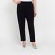 Marina Rinaldi Cady Slim Trousers Black