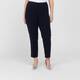 Marina Rinaldi Cady Slim Trousers Navy 