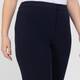Marina Rinaldi Cady Slim Trousers Navy 