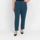 Marina Rinaldi Cady Slim Trousers Emerald 
