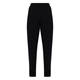 MARINA RINALDI BLACK PULL-ON FRONT CREASE TROUSER 