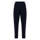 MARINA RINALDI NAVY PULL ON FRONT CREASE TROUSER 