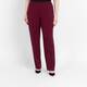 Marina Rinaldi Bordeaux Pull On Front Crease Trouser