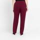Marina Rinaldi Bordeaux Pull On Front Crease Trouser