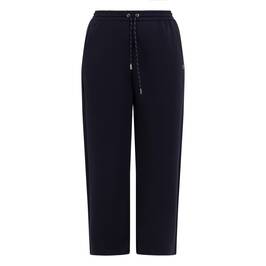 Marina Rinaldi Double Jersey Jogging Trousers Navy - Plus Size Collection