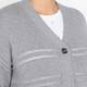 Persona by Marina Rinaldi Knitted Cardigan Grey 